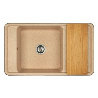 Мойка кухонная Акватон Беллис 87см песочный 1A724832BS220